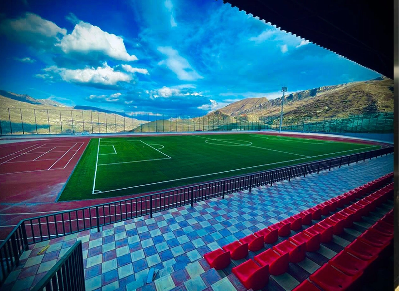 Поставка мачт освещения ВМОН-20 для стадиона в селе Ансалта (Республика Дагестан)